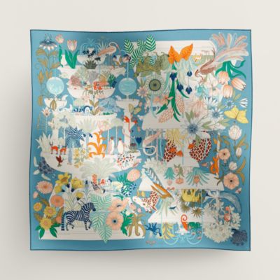 Precious Paradise scarf 90 | Hermès Hong Kong SAR Precious Paradise scarf 90 | Hermès Hong Kong SAR